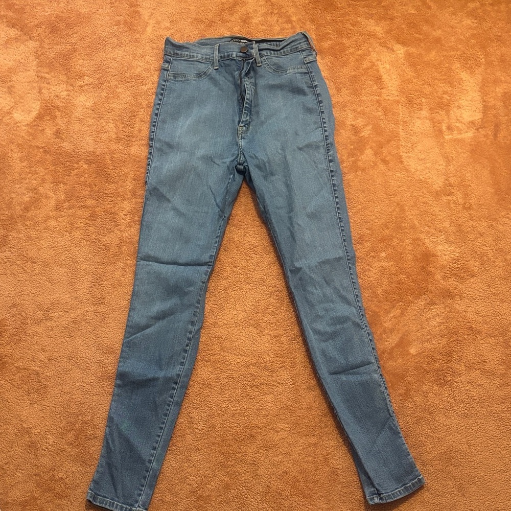 Fashion Nova Blue Skinny Jeans